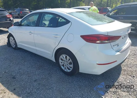 2018 Hyundai Elantra Se z USA, uszkodzony, nr VIN 5NPD74LF9JH307496